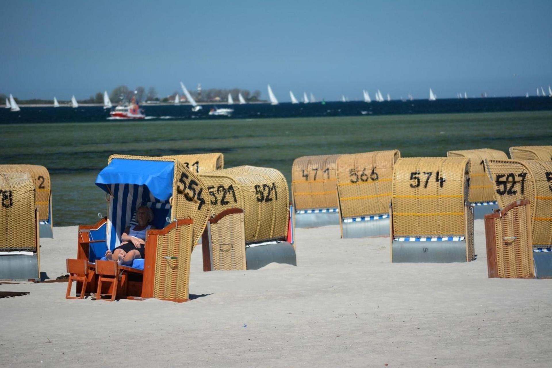 Appartamento Kapitaenshaus Nr 10 Laboe Esterno foto
